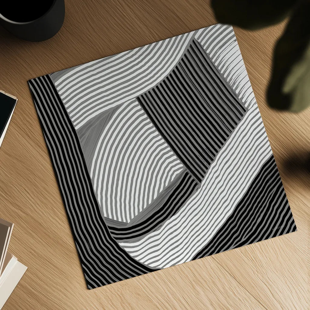 Weaving III Paloma by Mike Schick. Shown as a detailed flat fine art print, highlighting archival giclee quality. Available as an archival giclee rolled canvas, fine art paper, or poster print. SKU 79801a.