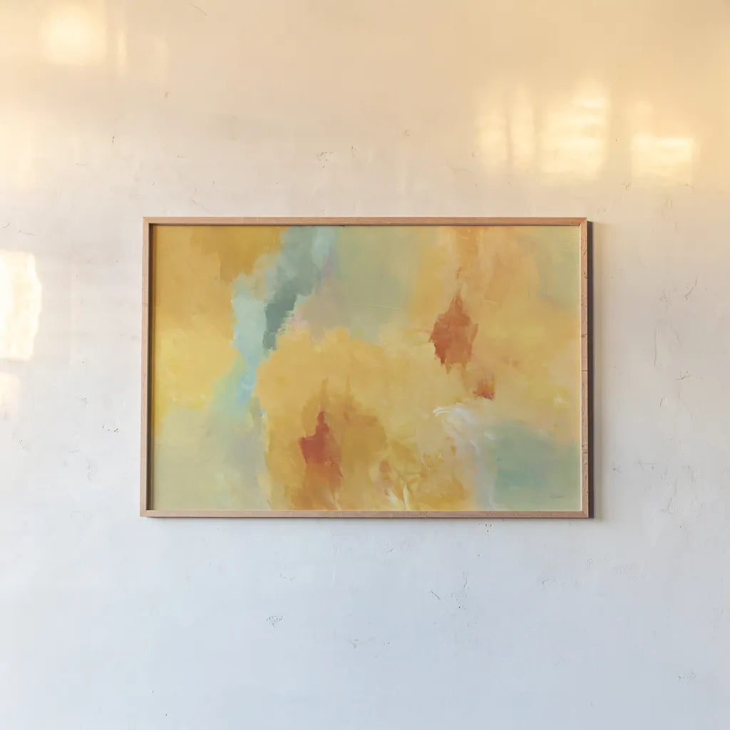 Whats Up by Mike Schick. shown as a paper print in a natural frame. Available as a archival giclee rolled canvas, fine art paper, or poster print. SKU 22579i.