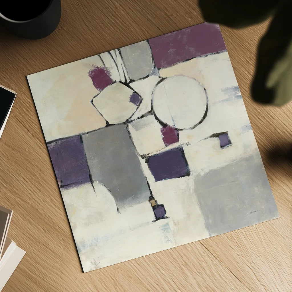 White Out I by Mike Schick. Shown as a detailed flat fine art print, highlighting archival giclee quality. Available as an archival giclee rolled canvas, fine art paper, or poster print. SKU 6463a.