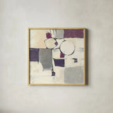 White Out I by Mike Schick. Shown in a natural wood glass frame for a timeless modern aesthetic. Available as an archival giclee rolled canvas, fine art paper, or poster print. SKU 6463a.