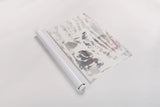White Out in the Forest by Mike Schick. shown as a rolled paper print. Available as archival giclee rolled canvas, fine art paper, or poster print. SKU 28665h.