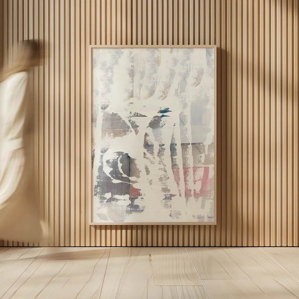 White Out in the Forest by Mike Schick. shown as over sized large wall art. Available as an archival giclee rolled canvas, fine art paper, or poster print. SKU 28665h.