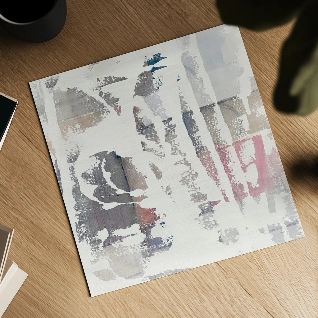 White Out in the Forest Crop by Mike Schick. Shown as a detailed flat fine art print, highlighting archival giclee quality. Available as an archival giclee rolled canvas, fine art paper, or poster print. SKU 28665a.