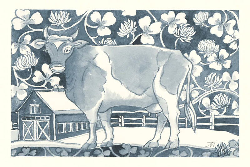 Farm Life II by Miranda Thomas. SKU 35483i. Archival Giclee Fine art print for wall decor.