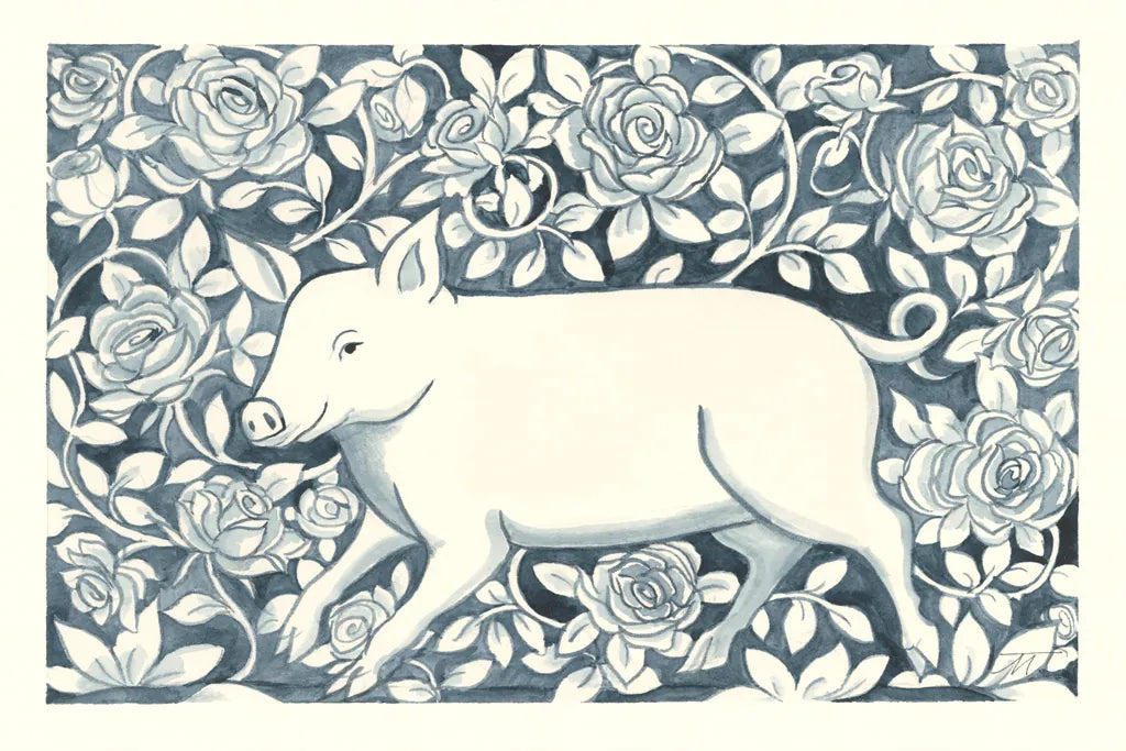 Farm Life IV by Miranda Thomas. SKU 35485i. Archival Giclee Fine art print for wall decor.