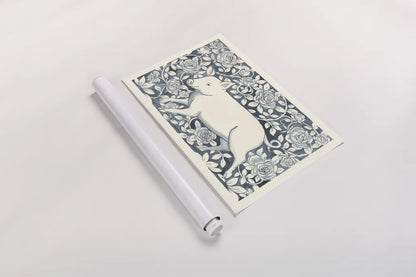 Farm Life IV by Miranda Thomas. shown as a rolled paper print. Available as archival giclee rolled canvas, fine art paper, or poster print. SKU 35485i.