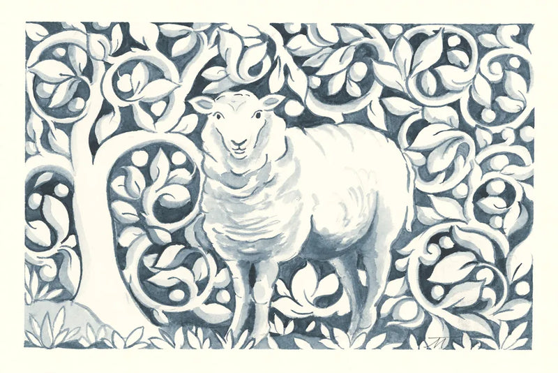 Farm Life V by Miranda Thomas. SKU 35486i. Archival Giclee Fine art print for wall decor.