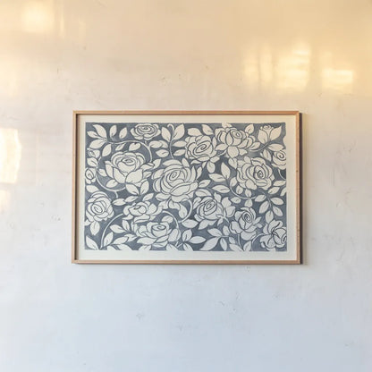 Farm Life VII by Miranda Thomas. shown as a paper print in a natural frame. Available as a archival giclee rolled canvas, fine art paper, or poster print. SKU 35488i.