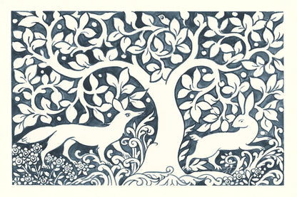 Forest Life III by Miranda Thomas. SKU 35605i. Archival Giclee Fine art print for wall decor.