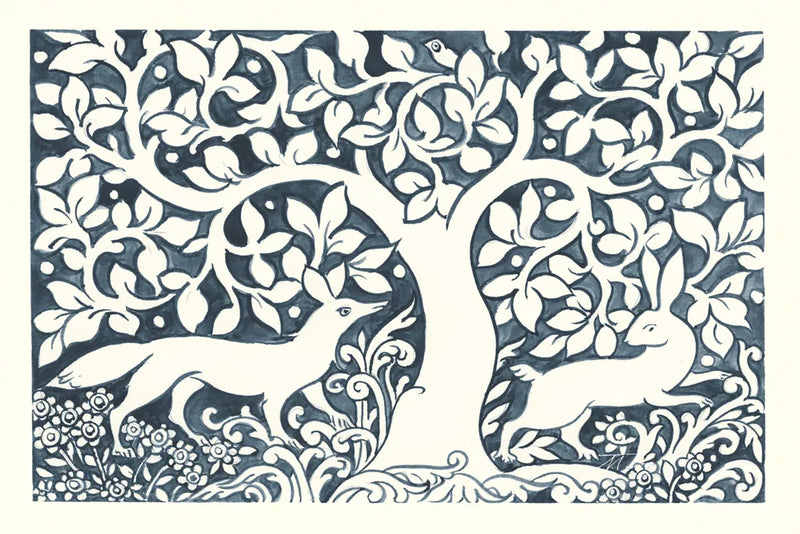 Forest Life III by Miranda Thomas. SKU 35605i. Archival Giclee Fine art print for wall decor.