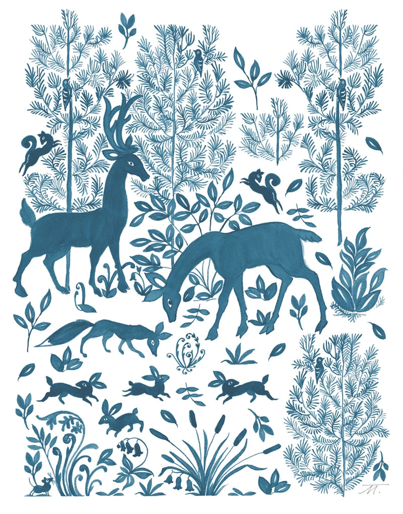 Forest Life Otomi by Miranda Thomas