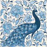 Peacock Garden IV v2 by Miranda Thomas. SKU 56862a. Archival Giclee Fine art print for wall decor.