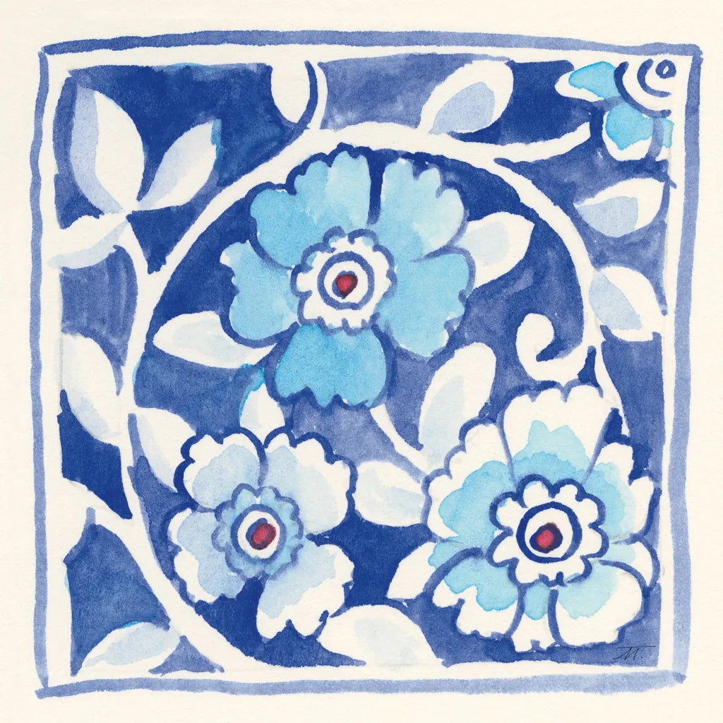 Peacock Garden IX by Miranda Thomas. SKU 46200a. Archival Giclee Fine art print for wall decor.