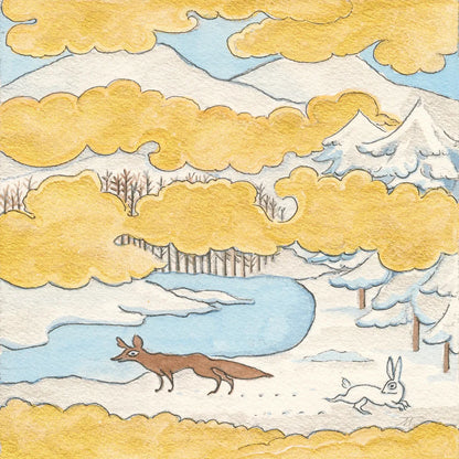 Riverside II by Miranda Thomas. SKU 53732a. Archival Giclee Fine art print for wall decor.