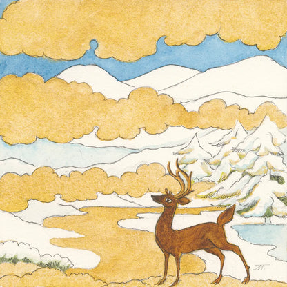 Riverside V by Miranda Thomas. SKU 53735a. Archival Giclee Fine art print for wall decor.