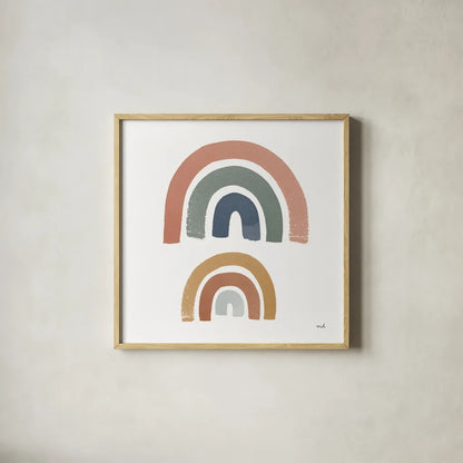 After the Rain I by Moira Hershey. Shown in a natural wood glass frame for a timeless modern aesthetic. Available as an archival giclee rolled canvas, fine art paper, or poster print. SKU 54531a.