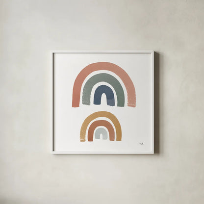 After the Rain I by Moira Hershey. Shown in a crisp white glass frame for a clean and minimalist style. Available as an archival giclee rolled canvas, fine art paper, or poster print. SKU 54531a.