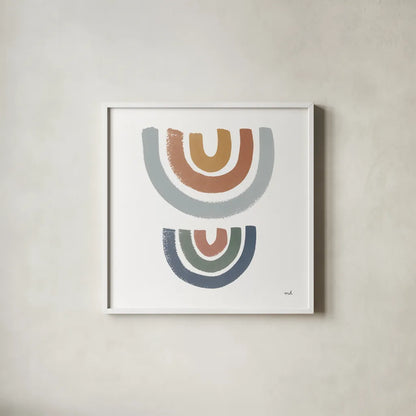 After the Rain II by Moira Hershey. Shown in a crisp white glass frame for a clean and minimalist style. Available as an archival giclee rolled canvas, fine art paper, or poster print. SKU 54532a.