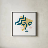 Awaken II by Moira Hershey. Shown in a sleek black glass frame for a contemporary gallery look. Available as an archival giclee rolled canvas, fine art paper, or poster print. SKU 54621a.