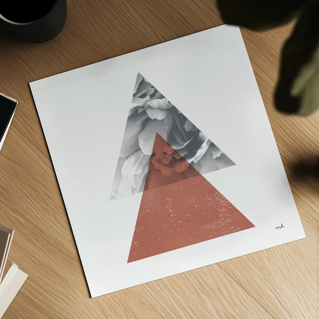 Blossoms II  Warm v2 by Moira Hershey. Shown as a detailed flat fine art print, highlighting archival giclee quality. Available as an archival giclee rolled canvas, fine art paper, or poster print. SKU 58795a.