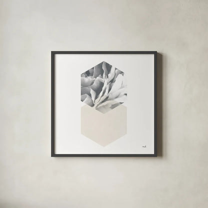 Blossoms IV by Moira Hershey. Shown in a sleek black glass frame for a contemporary gallery look. Available as an archival giclee rolled canvas, fine art paper, or poster print. SKU 53980a.