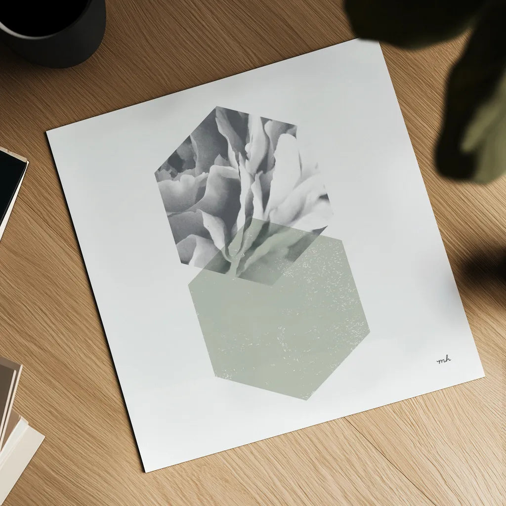 Blossoms IV Warm by Moira Hershey. Shown as a detailed flat fine art print, highlighting archival giclee quality. Available as an archival giclee rolled canvas, fine art paper, or poster print. SKU 58715a.