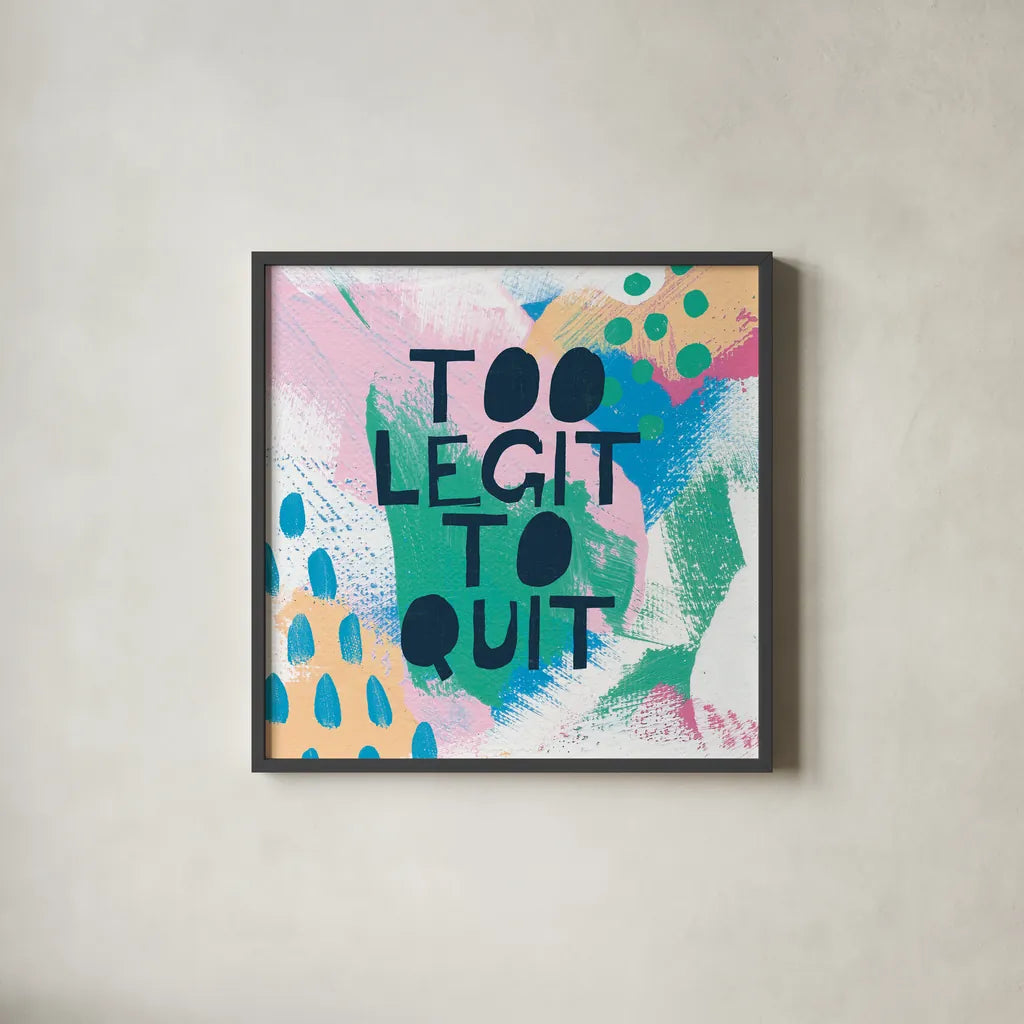 Bright Inspiration III by Moira Hershey. Shown in a sleek black glass frame for a contemporary gallery look. Available as an archival giclee rolled canvas, fine art paper, or poster print. SKU 37950a.