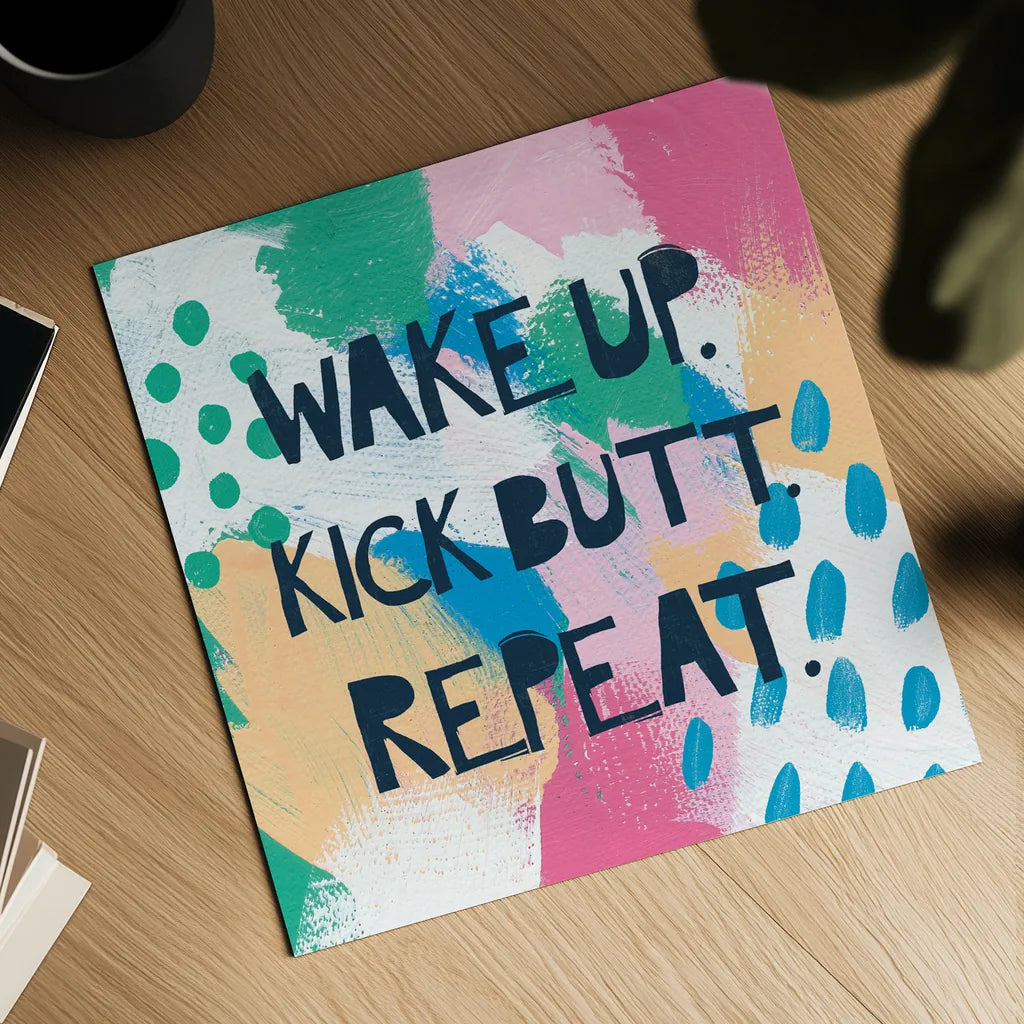 Bright Inspiration IV by Moira Hershey. Shown as a detailed flat fine art print, highlighting archival giclee quality. Available as an archival giclee rolled canvas, fine art paper, or poster print. SKU 37951a.