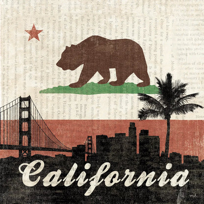 California by Moira Hershey. SKU 16067a. Archival Giclee Fine art print for wall decor.