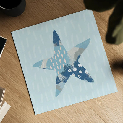 Coastal Cool II by Moira Hershey. Shown as a detailed flat fine art print, highlighting archival giclee quality. Available as an archival giclee rolled canvas, fine art paper, or poster print. SKU 38260a.