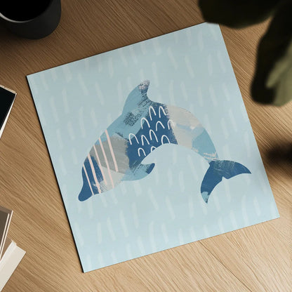 Coastal Cool III by Moira Hershey. Shown as a detailed flat fine art print, highlighting archival giclee quality. Available as an archival giclee rolled canvas, fine art paper, or poster print. SKU 38261a.