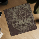 Contemporary Lace I Spice by Moira Hershey. Shown as a detailed flat fine art print, highlighting archival giclee quality. Available as an archival giclee rolled canvas, fine art paper, or poster print. SKU 16402a.
