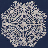 Contemporary Lace Navy I by Moira Hershey. SKU 59364a. Archival Giclee Fine art print for wall decor.