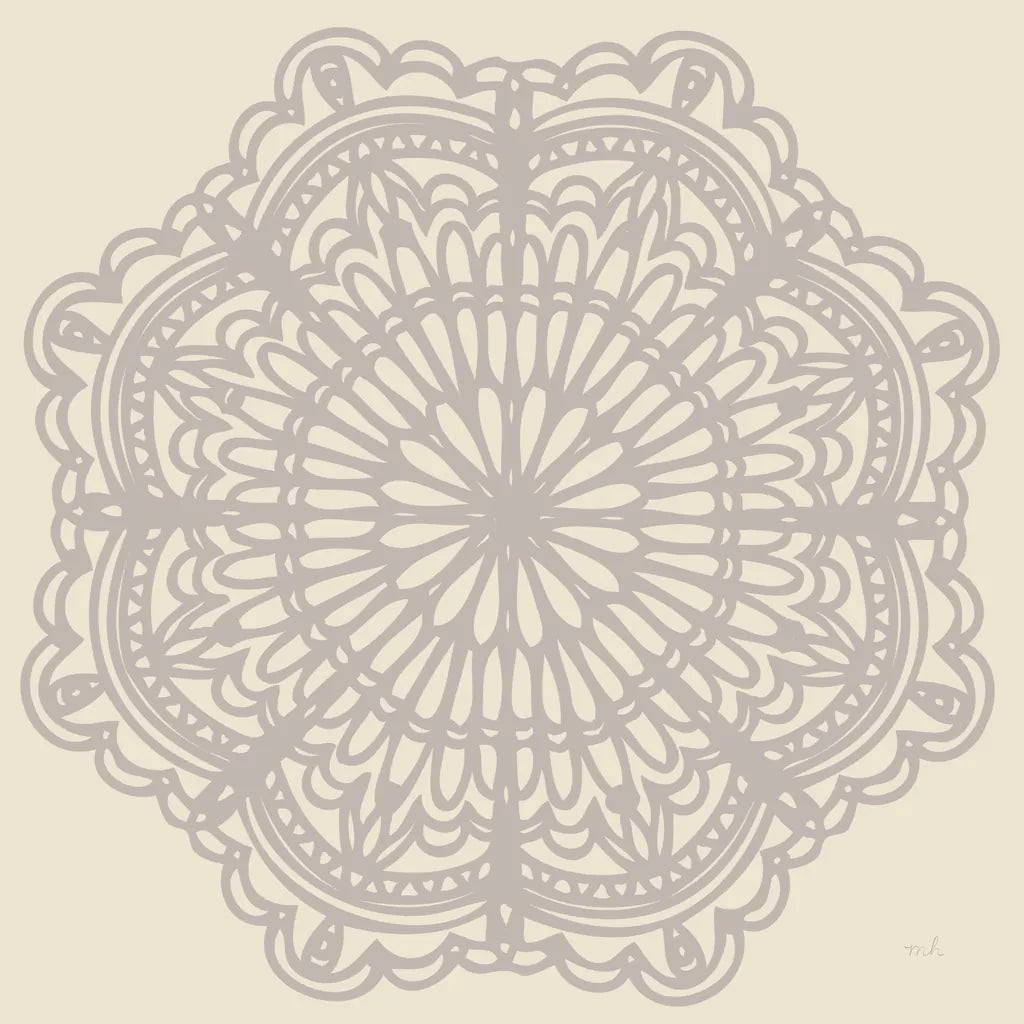 Contemporary Lace Neutral I by Moira Hershey. SKU 43015a. Archival Giclee Fine art print for wall decor.