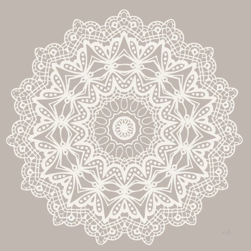 Contemporary Lace Neutral VI by Moira Hershey. SKU 43018a. Archival Giclee Fine art print for wall decor.