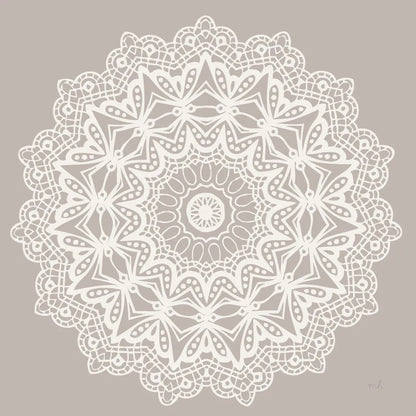 Contemporary Lace Neutral VI by Moira Hershey. SKU 43018a. Archival Giclee Fine art print for wall decor.