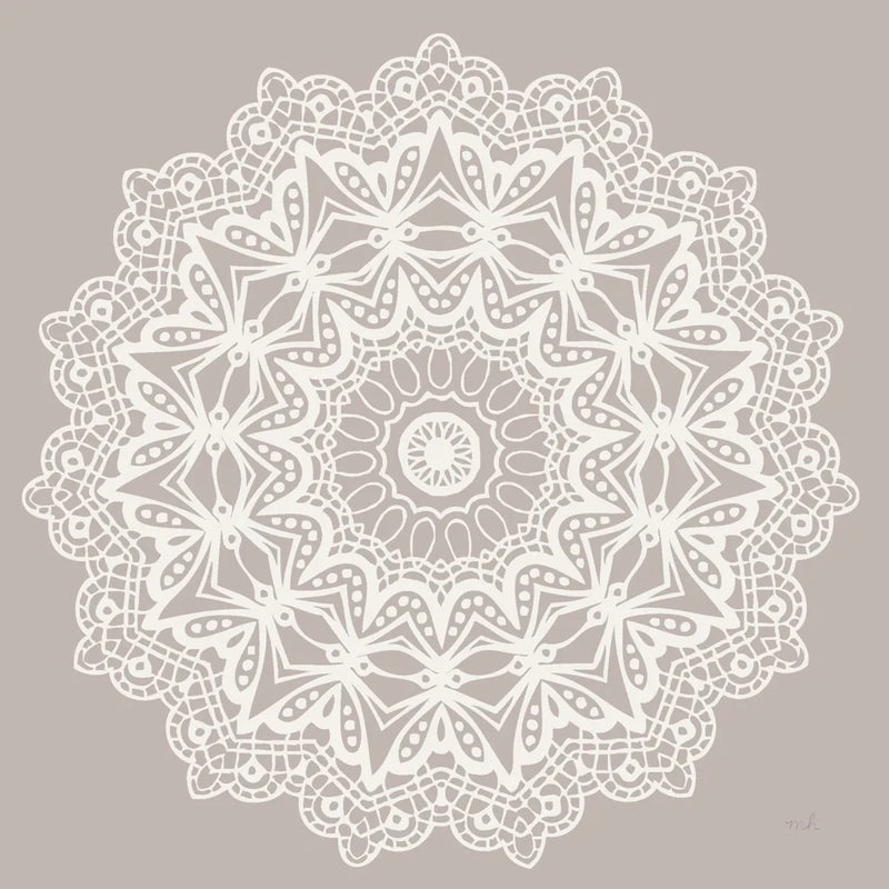 Contemporary Lace Neutral VI by Moira Hershey. SKU 43018a. Archival Giclee Fine art print for wall decor.