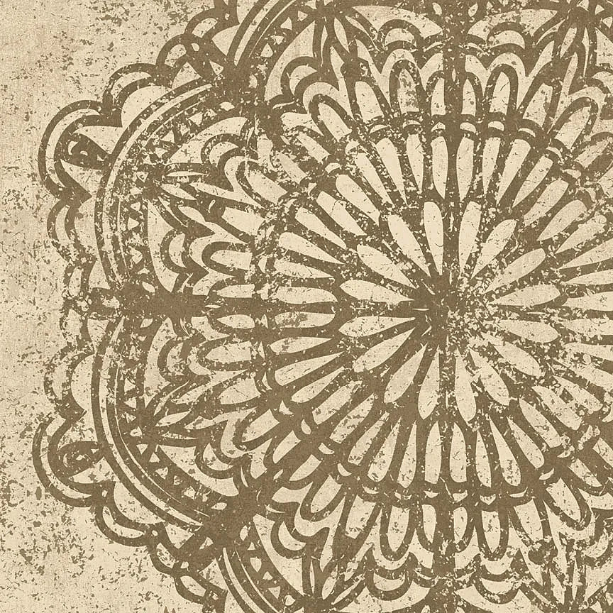 Contemporary Lace VI Spice by Moira Hershey. SKU 16404a. Archival Giclee Fine art print for wall decor.