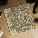 Contemporary Lace VI Spice by Moira Hershey. Shown as a detailed flat fine art print, highlighting archival giclee quality. Available as an archival giclee rolled canvas, fine art paper, or poster print. SKU 16404a.