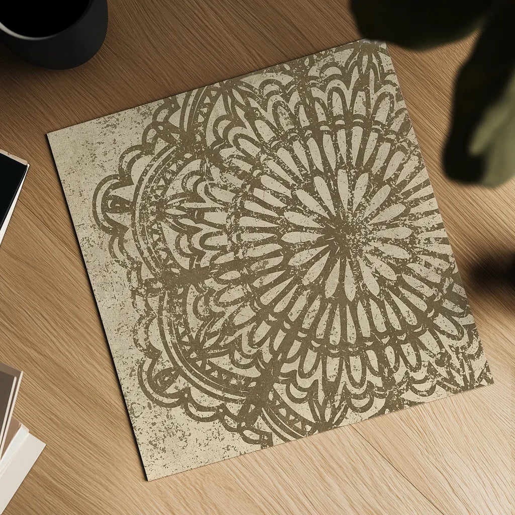 Contemporary Lace VI Spice by Moira Hershey. Shown as a detailed flat fine art print, highlighting archival giclee quality. Available as an archival giclee rolled canvas, fine art paper, or poster print. SKU 16404a.