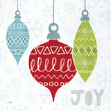 Deck The Halls Red IV by Moira Hershey. SKU 38414a. Archival Giclee Fine art print for wall decor.