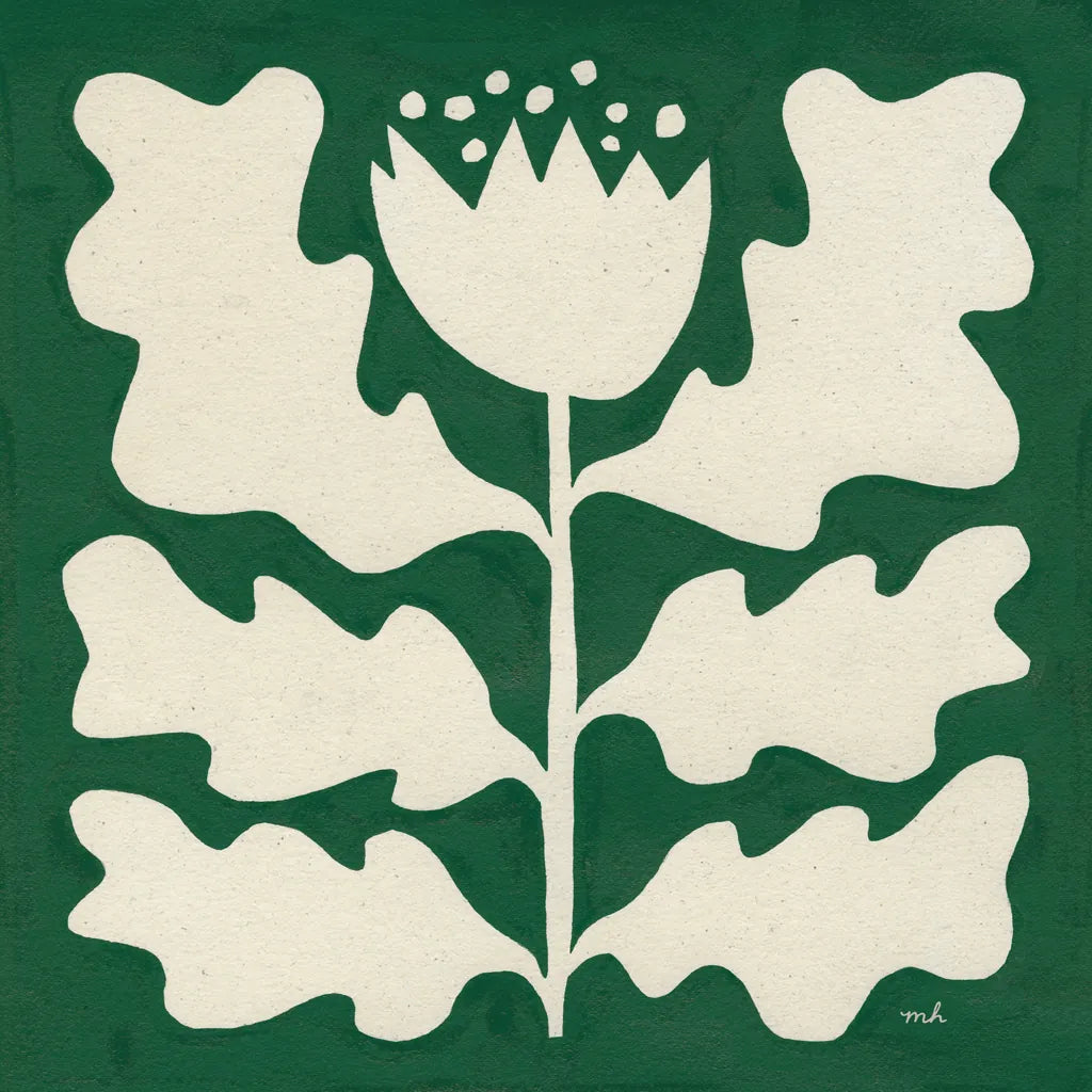 Delighted I Emerald by Moira Hershey. SKU 80198a. Archival Giclee Fine art print for wall decor.