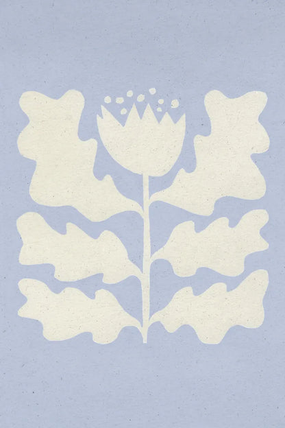 Delighted I Lavender Vertical by Moira Hershey. SKU 80731h. Archival Giclee Fine art print for wall decor.