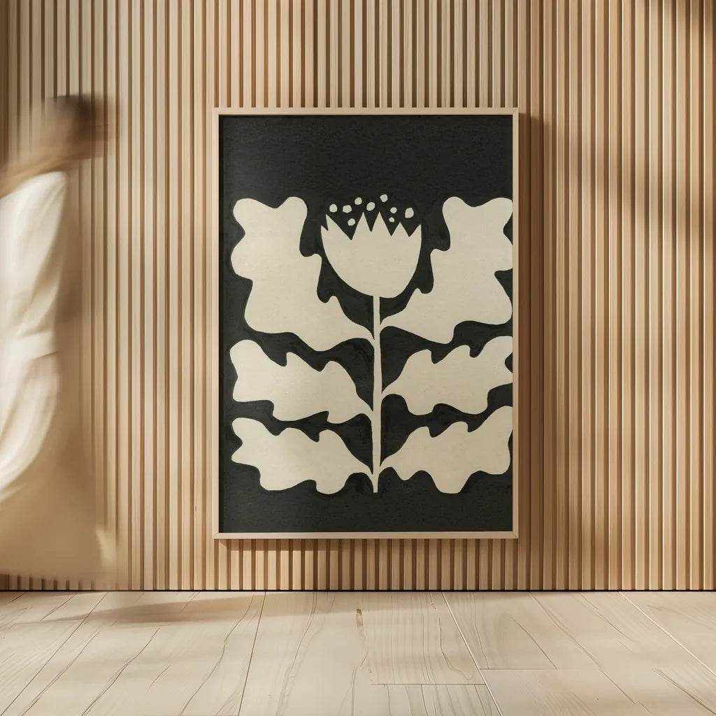 Delighted I Vertical by Moira Hershey. shown as over sized large wall art. Available as an archival giclee rolled canvas, fine art paper, or poster print. SKU 80696h.