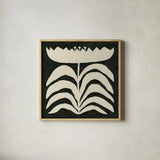 Delighted II by Moira Hershey. Shown in a natural wood glass frame for a timeless modern aesthetic. Available as an archival giclee rolled canvas, fine art paper, or poster print. SKU 79049a.