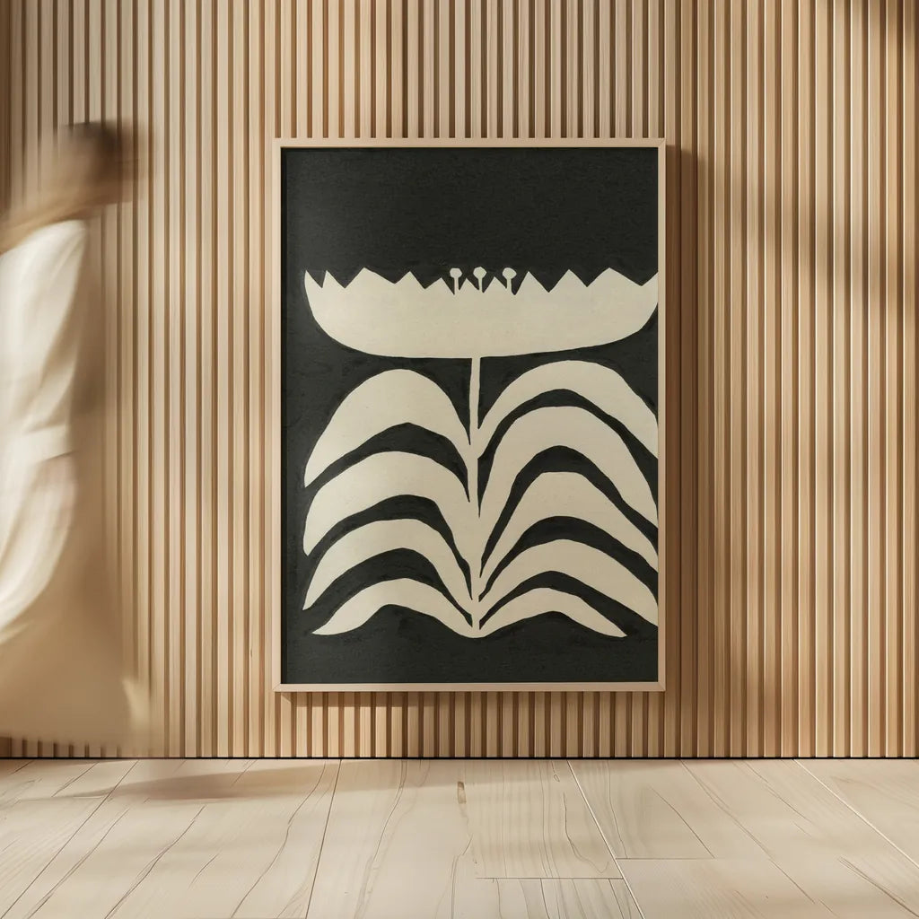 Delighted II Vertical by Moira Hershey. shown as over sized large wall art. Available as an archival giclee rolled canvas, fine art paper, or poster print. SKU 80697h.