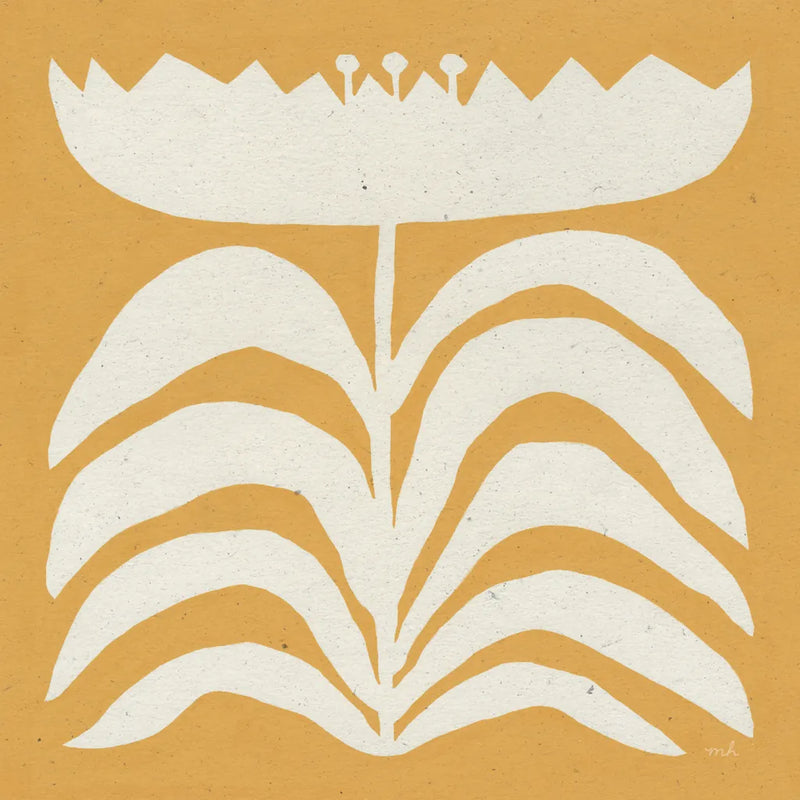 Delighted II Yellow by Moira Hershey. SKU 80536a. Archival Giclee Fine art print for wall decor.