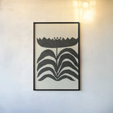 Delighted III Vertical by Moira Hershey. shown as a paper print in a black flame. Available as a archival giclee rolled canvas, fine art paper, or poster print. SKU 80698h.