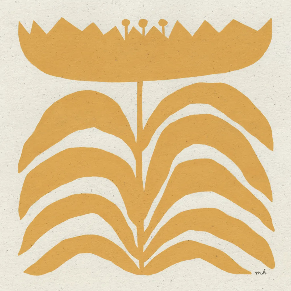 Delighted III Yellow by Moira Hershey. SKU 80537a. Archival Giclee Fine art print for wall decor.