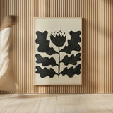 Delighted IV Vertical by Moira Hershey. shown as over sized large wall art. Available as an archival giclee rolled canvas, fine art paper, or poster print. SKU 80699h.